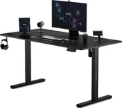 Biurka gamingowe - Biurko SENSE7 Nojo Czarne 140 cmx70 cm Black - miniaturka - grafika 1