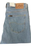 Spodnie męskie - LEE BROOKLYN STRAIGHT LIGHT STONE JEANSY MĘSKIE sec - miniaturka - grafika 1