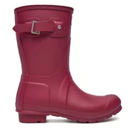 Kalosze damskie - Kalosze Hunter WFS1000RMA Bordowy - miniaturka - grafika 1