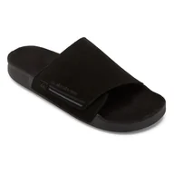Klapki i japonki męskie - Męskie Klapki QUIKSILVER RIVI SUEDE RF AQYL101378-KVJ1 – Czarny - miniaturka - grafika 1