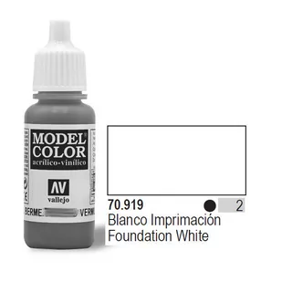 Vallejo Farba Nr2 Foundation White 17ml GXP-535552 - Akcesoria i części modelarskie - miniaturka - grafika 1