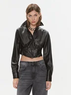 Koszule damskie - ONLY Koszula 15304747 Czarny Slim Fit - miniaturka - grafika 1