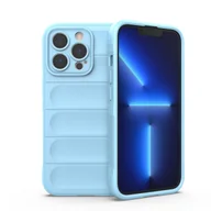 Etui i futerały do telefonów - Magic Shield Case etui do iPhone 13 Pro elastyczny pancerny pokrowiec jasnoniebieski - miniaturka - grafika 1