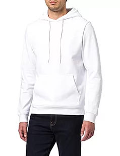 Build Your Brand Męska bluza z kapturem Basic Hoody bluza z kapturem dla mężczyzn, dostępna w wielu kolorach, rozmiarach XS - 7XL, biały, S - Bluzy męskie - miniaturka - grafika 1