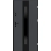 Drzwi zewnętrzne - Drzwi Prato 2 antracyt 90 lewe - miniaturka - grafika 1