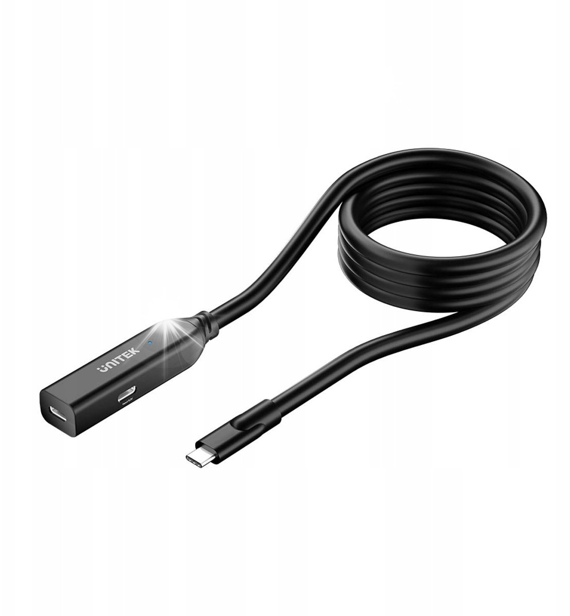 Kabel USB Unitek Unitek Przedłużacz USB Typu C - USB typu C 5m PD 100W USB 3.2 Gen. 2 10Gb/s