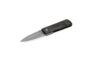 Nóż składany Maserin Daga Black/Gold FatCarbon, Elmax by Attilio Morotti (372/G) - Noże - miniaturka - grafika 1