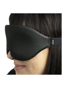 Maska opaska na oczy do spania Waya 3D Premium - black - Akcesoria turystyczne - miniaturka - grafika 7