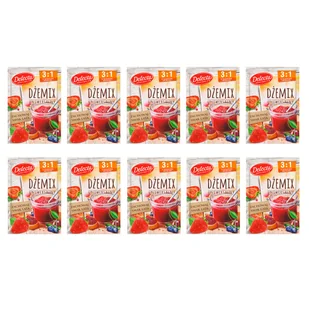 10x Dżemix uniwersalny DELECTA  3:1 30 g - Dżem - miniaturka - grafika 1