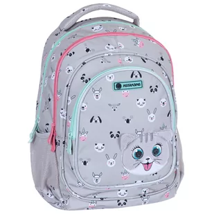 Plecak ASTRABAG KITTY THE CUTE, AB330 - Plecaki szkolne i tornistry - miniaturka - grafika 1
