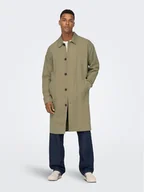 Płaszcze męskie - Only & Sons Trencz Malcom 22024246 Beżowy Regular Fit - miniaturka - grafika 1