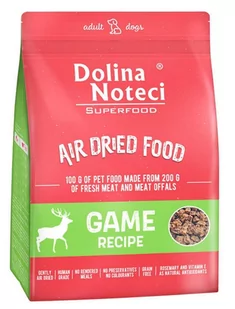 Dolina Noteci Superfood Air Dried Pies Danie z dziczyzny 1kg - Sucha karma dla psów - miniaturka - grafika 1