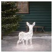 Ozdoby bożonarodzeniowe - Dekoracja świąteczna Renifer LED mały reniferek dziecko na zewnątrz - miniaturka - grafika 1