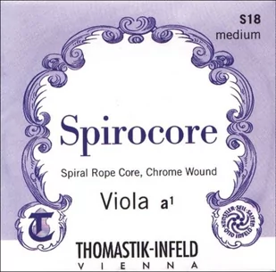 Thomastik Einzelsaite für Viola 4/4 Spirocore - D-Saite Spiralkern Aluminium umsponnen, mittel 637110 - Akcesoria do instrumentów smyczkowych - miniaturka - grafika 1