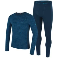 Bielizna sportowa męska - Zestaw męski Zulu Merino 240 Long Rozmiar: M / Kolor: niebieski - miniaturka - grafika 1