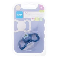 Smoczki uspokajające - MAM Air Silicone Pacifier 6m+ Elephant smoczek 1 szt dla dzieci - miniaturka - grafika 1