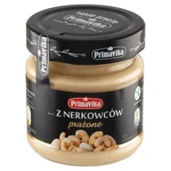 Zdrowa żywność - Primavika (przetwory i pasty vege) Masło orzechowe z nerkowców smażone 185g - miniaturka - grafika 1