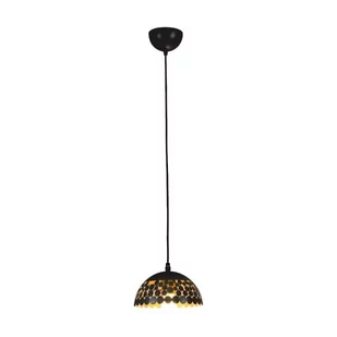 Milagro Lampa wisząca LISA BLACK 1xE27 18cm ML6135 - Lampy sufitowe - miniaturka - grafika 1
