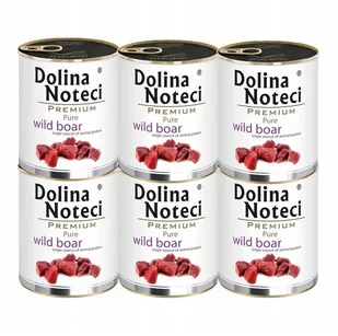 Dolina Noteci Premium Pure BOGATA W DZICZYZNĘ Zestaw 6x 800g - Mokra karma dla psów - miniaturka - grafika 1