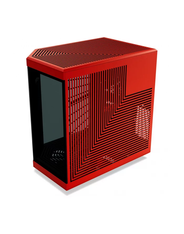 HYTE Y70 Touch, tower case (red, tempered glass)