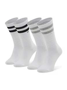 Calvin Klein Zestaw 2 par wysokich skarpet męskich 701218711 Biały - Skarpetki męskie - miniaturka - grafika 1
