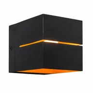 Lampy ścienne - KINKIET CZARNY+ZŁOTY/BLACK+GOLD 91067 TRANSFER WL 2 - miniaturka - grafika 1