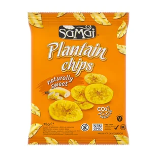Decare Chipsy z plantana Naturalnie słodkie 75 g - słodycze lub przekąska - Chipsy - miniaturka - grafika 1