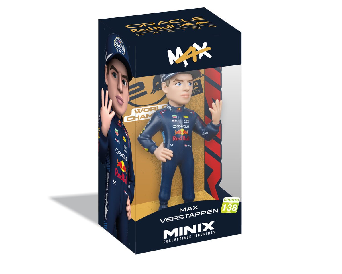 Minix F1 Red Bull - Max Verstappen 4Th World Champion