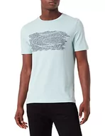 Koszulki męskie - Camel Active Męski T-Shirt 409745/8T02, Vintage Mint, 3Xl - miniaturka - grafika 1