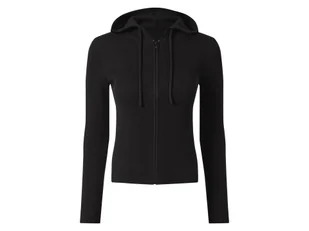 esmara® Sweter damski z kapturem (Czarny, M(40/42)) - Swetry damskie esmara® Sweter damski z kapturem (Czarny, M(40/42)) - Swetry damskie - miniaturka - grafika 1