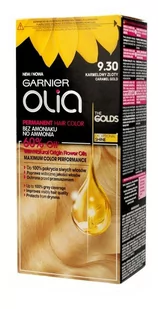 Garnier Olia Farba do włosów nr 9.30 Karmelowy Złoty 1op - Farby do włosów i szampony koloryzujące - miniaturka - grafika 1