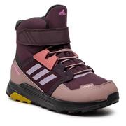 Buty trekkingowe damskie - Buty adidas Terrex Trailmaker High C.R GZ1173 Shadow Maroon/Matt Purple Met./Puls Lilac - miniaturka - grafika 1