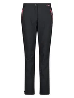 Spodnie sportowe damskie - CMP Spodnie softshellowe w kolorze czarnym - miniaturka - grafika 1