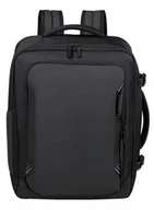 Plecaki - Plecak kabinowy American Tourister Take2Cabin Pro M flash black - miniaturka - grafika 1