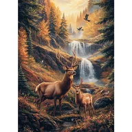 Rękodzieło - TEMU Zestaw do Malowania Diamentowego z Pełnym Wierceniem 5D, 1 szt., 30*40 cm / 11.8*15.8 cali, Kompletny Zestaw Narzędzi, Obraz na Płótnie Olejnego - miniaturka - grafika 1