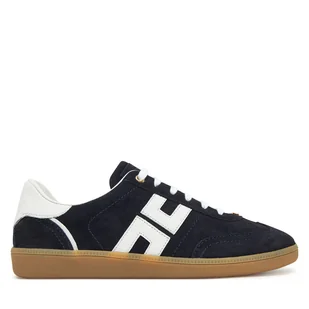 Sneakersy Elisabetta Franchi SA-51-G51E2-V400 Granatowy - Sneakersy damskie - miniaturka - grafika 1