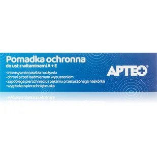 Apteo, Pomadka Ochronna Do Ust Witamina A+E, 4,9g - Szminki - miniaturka - grafika 1