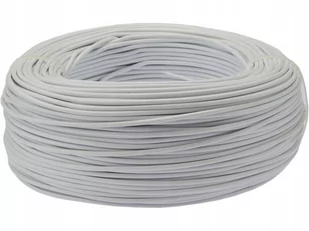 Conotech Kabel linka giętki Lgy 0,35mm2 biały 100m - Przewody elektryczne - miniaturka - grafika 1