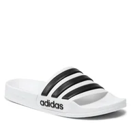 Klapki i japonki damskie - Adidas Klapki adilette Shower AQ1702 Ftwwht/Cblack/Ftwwht - miniaturka - grafika 1