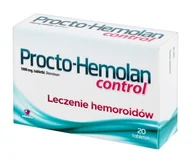 Serce i układ krążenia - Aflofarm Procto-Hemolan Control 1000mg 20 szt. - miniaturka - grafika 1
