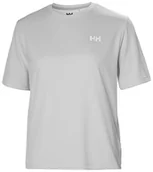 Koszulki i topy damskie - Helly Hansen Damska koszulka W HH LIFA Active Solen Rx - szara mgła, M - miniaturka - grafika 1