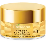 Kremy do twarzy - Bielenda GOLDEN PLACENTA Collagen Reconstructor Liftingująco ujędrniający krem 50 ml - miniaturka - grafika 1