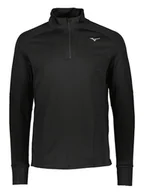 Koszulki sportowe męskie - Mizuno Koszulka "Warmalite" w kolorze czarnym - miniaturka - grafika 1