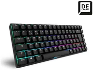 Klawiatury - Sharkoon SKILLER SGK50 S3 PBT czarny. DE-Layout. Gateron G Pro 3.0 Yellow - miniaturka - grafika 1