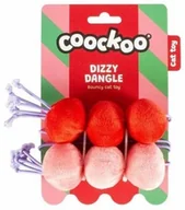 Zabawki dla kotów - Coockoo Pluszowa Zabawka Dla Kota Piłeczki Róż 60cm - miniaturka - grafika 1