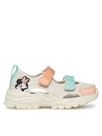 Buty dla dziewczynek - Mickey&Friends Sandały AVO-SS24-131DSTC Beżowy - miniaturka - grafika 1