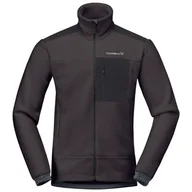 Bluzy sportowe męskie - Męska bluza Norrona trollveggen warm3 Jacket Rozmiar: XL / Kolor: ciemnoszary - miniaturka - grafika 1
