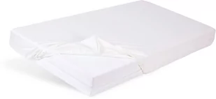 Babymatex Prześcieradełko Bambusowe nieprzemakalne z Gumką 120x60 cm białe - Prześcieradła dla dzieci - miniaturka - grafika 1