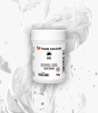 Barwnik spożywczy w żelu Biały 35g