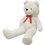 Maskotki i pluszaki - vidaXL Mikki, pluszowy, biay mi XXL 175 cm - miniaturka - grafika 1